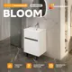 Тумба с раковиной в ванную напольная Moduleasy Bloom Ц0000044394 61x46 см цвет белый