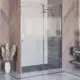 Душевая дверь Ambassador Benefit 19021103HX 140 см цвет профиля серебристый блеск стекло прозрачное