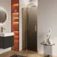 Душевая дверь Cezares SLIDER-B-1-70/80-BR-BORO 80 см цвет профиля золотистый стекло тонированное