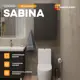 Пенал в ванную подвесной Moduleasy Sabina Ц0000040194 60x100 см цвет графит/дуб Вотан