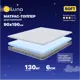 Топпер Luna Soft 90x190x6 см беспружинный 1-спальный