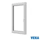 Пластиковое окно ПВХ Veka WHS 1100x800мм одностворчатое поворотно-откидное левое однокамерный стеклопакет белый