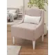 Кресло Monofix Лотти №3 59x80x54 см велюр цвет бежевый