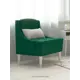 Кресло Monofix Лотти №23 59x80x54 см ткань цвет зеленый