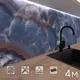 Стеновая панель матовая Фартукофф ФФ-528 400x60x0.1 см ПВХ цвет белый/синий/серый/коричневый