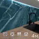 Стеновая панель глянцевая Фартукофф ФФ-530 400x60x0.1 см ПВХ цвет черный/белый/синий/серый