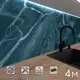 Стеновая панель матовая Фартукофф ФФ-530 400x60x0.1 см ПВХ цвет черный/белый/синий/серый