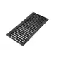 Решетка лотка чугунная Aquastok DN200 C250 ячеистая 500x245x21мм черный