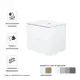 Комплект фасадов для тумбы Iddis Lahta 60 см LAH60W1i89 МДФ цвет белый