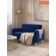 Диван прямой Monofix Фоксет DV-FOX-132-V-26 132x82.5x72 см велюр цвет синий