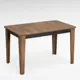 Кухонный стол прямоугольный Терминал Kewin Ст 80.500 110-145x70x75.50 см ДСП цвет дуб коричневый табак