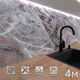 Стеновая панель глянцевая Фартукофф ФФ-533 400x60x0.1 см ПВХ цвет серо-коричневый/черный/белый
