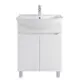 Тумба под раковину RUVANN VERY 65 в ванную напольная цвет белый