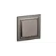 Выключатель встраиваемый Iek Brite BR-V10-0-10-K45-F 1 клавиша цвет бронза