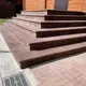 Ступень WeEco Флоренция 36x36см угловая для лестниц цвет шоколад 1шт