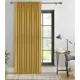 Штора на ленте со скрытыми петлями блэкаут KREAFORTA Sanur 200x300 см цвет горчичный