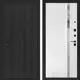 Входная дверь Лабиринт Бункер 06 правый 205x88см цвет черный кварц/белый софт с зеркалом П31