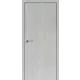 Дверь межкомнатная глухая Ясень 60x200 см Hardflex цвет серый с замком