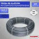 Труба из сшитого полиэтилена для система тёплого пола Warmm PE-Xa EVOH 16x2.2 PN25 бухта 200 м цвет серый/серебристый