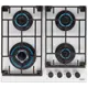 Газовая варочная панель Delonghi GRETA 6GW BB 58 см 4 конфорки цвет белый.