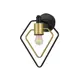 Настенный светильник Escada Interval 1164/1a цвет черный