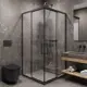 Душевой уголок Timo TKSS-90/03C-8 90x90 см, профиль черный, стекло прозрачное
