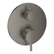 Внешняя часть термостата для душа Grohe Atrio 24134AL3 цвет темный графит матовый