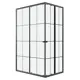 Душевой уголок Niagara Eco NG-1012-14QKL прямоугольник 120x80см черный профиль эффект стекла прозрачное закаленное стекло
