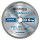 Диск пильный по алюминию Mkss Toolbox SS3325 100Т 255x30x2 мм