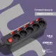 Сетевой фильтр Buro 1159725 5 розеток с заземлением 1.8 м 2200 Вт цвет черный