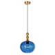 Светильник подвесной Loft it Melon 10426 blue 1 лампа 2 м² цвет синий/бронза
