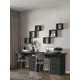 Стол письменный Сима-ленд Стн-3 204x75x60 см ЛДСП цвет серый графит