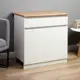 Шкаф напольный Сима-ленд Зара 80x60x85 см ЛДСП цвет белый