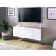 Тумба под телевизор Metaldesign MD 8226 100х35х33 см дерево цвет честерфилд белый