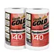 Салфетка для уборки Vash Gold тиснение сетка 140 листов в рулоне 2 шт