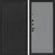 Входная дверь Лабиринт Бункер 06 П29 левый 205x96см цвет черный кварц/серый софт рельеф