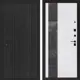 Входная дверь Лабиринт Бункер 06 П32 правый 205x96см цвет черный кварц/белый софт рельеф с зеркалом