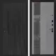 Входная дверь Лабиринт Бункер 06 П32 правый 205x96см цвет черный кварц/серый софт рельеф с зеркалом
