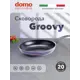 Сковорода Domo Нет 20 см без крышки алюминий цвет фиолетовый