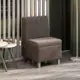 Диван кухонный Трия Каир 51 x 83 x 64 см цвет велюр camaro 05 (мокко)