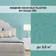 Жидкие обои Silk plaster Арт дизайн 292 0.95 кг цвет темная мята