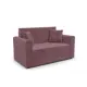 Диван прямой Мебель-арс Санта 153x90x85 см велюр цвет розовый