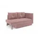 Диван прямой Мебель-арс Софа Алиса 150x83x80 см велюр цвет розовый