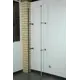 Удлинитель стойки системы хранения Holl-System 1 м цвет черный