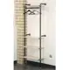 Комплект гардеробной системы Holl system 00-032 70x205x40 см цвет черный