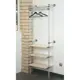 Комплект гардеробной системы Holl system 00-03 70x205x40 см цвет серый