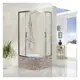 Душевой уголок Weltwasser WW500 С 10000004083 1/4 круга 90x90см хромированный профиль эффект стекла прозрачный