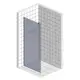 Душевая перегородка GuteWetter 2591764057 прямоугольная 220x120см