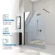 Душевая перегородка GWMPWA6STB 79x191 см цвет фурнитуры черный матовый, стекло безцветное закаленное 6 мм