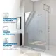 Душевая перегородка Gutewetter 459682128 66x191см серый профиль